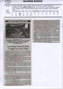 Malang Post, 16 Agustus 2016