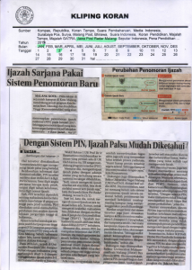 Jawa Pos Radar Malang 3 Januari 2016