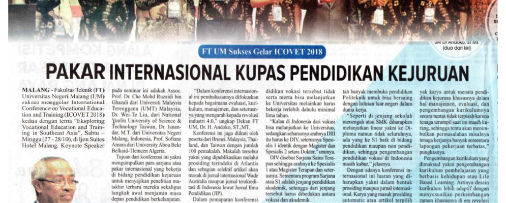 Media Cetak Malang Post 29 Oktober 2018_1